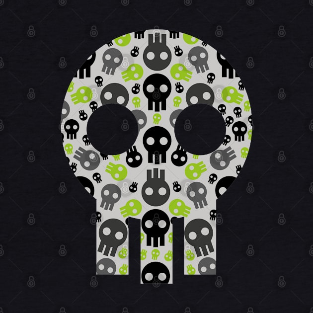 skull skull design by Karroart